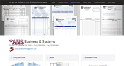 Desktop Screenshot of ans-systems.com